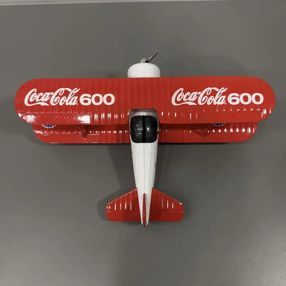 Coca-Cola Military Airplane Diecast Red White Coca-Cola 600 Charlotte 1994